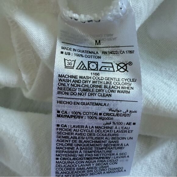 Old Navy Universal Thread Tee Oversized Crop Boxy Tees White Medium - Picture 4 of 8